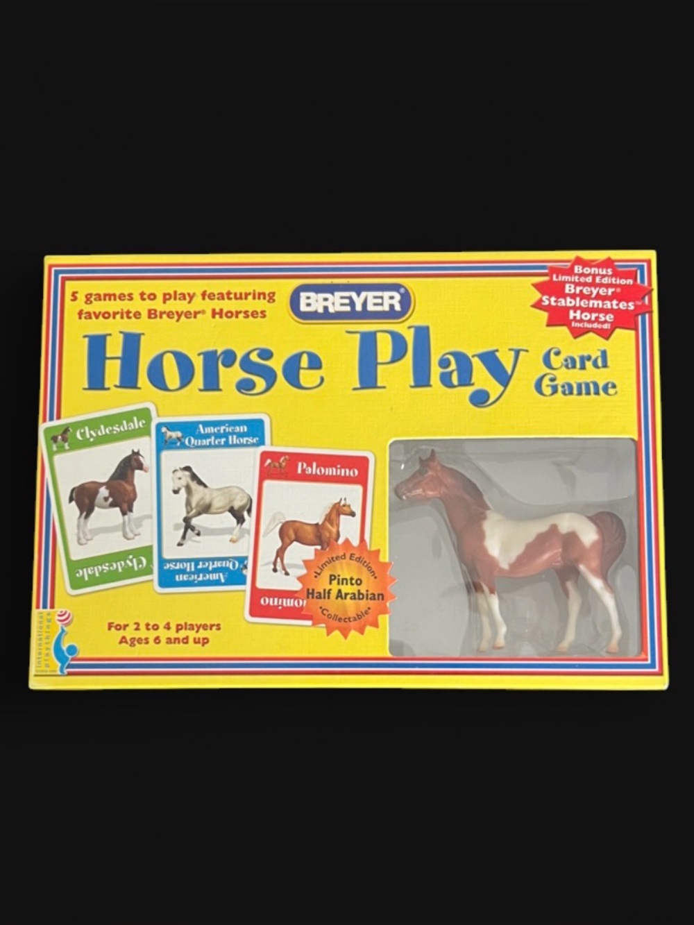 NWT 2002 The Breyer Horse Play Card Game w/ limited-edition figurine